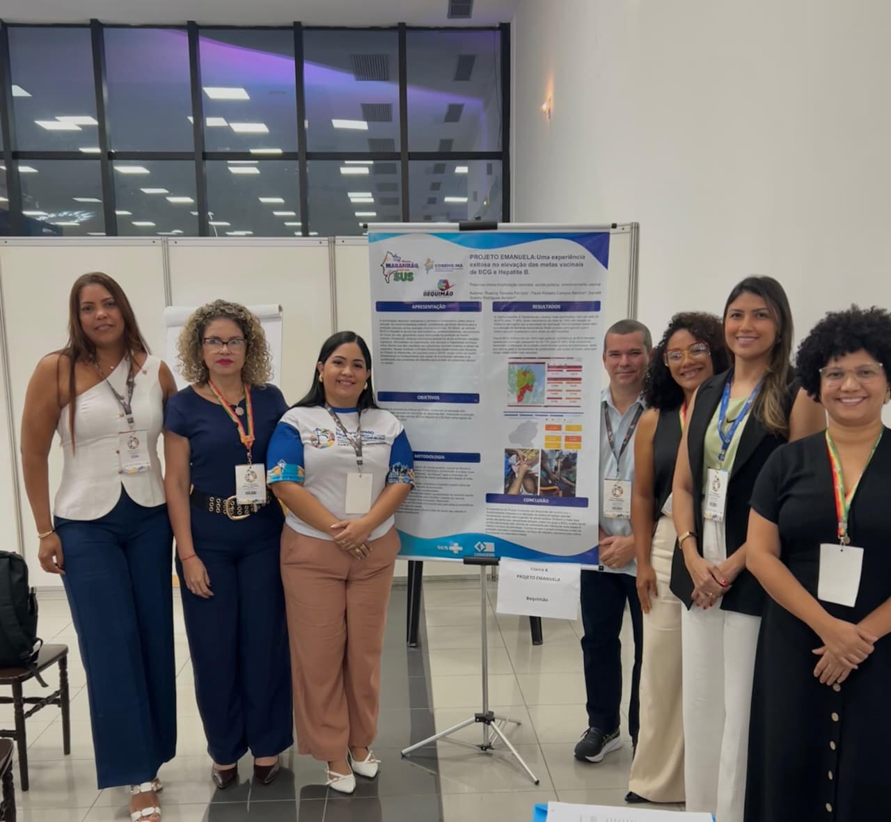 Bequimão se destaca com projeto de vacinação neonatal em congresso do SUS e garante novo equipamento para a saúde bucal